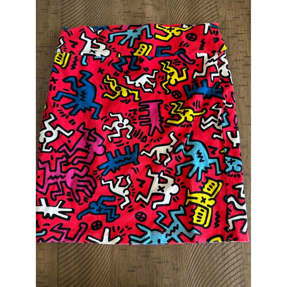 Keith‎ Haring x Forever 21 Mini Skirt - Iconic Pop Art Print